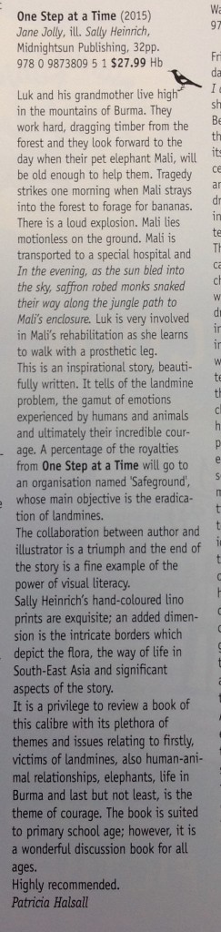 Review from Magpies magazine